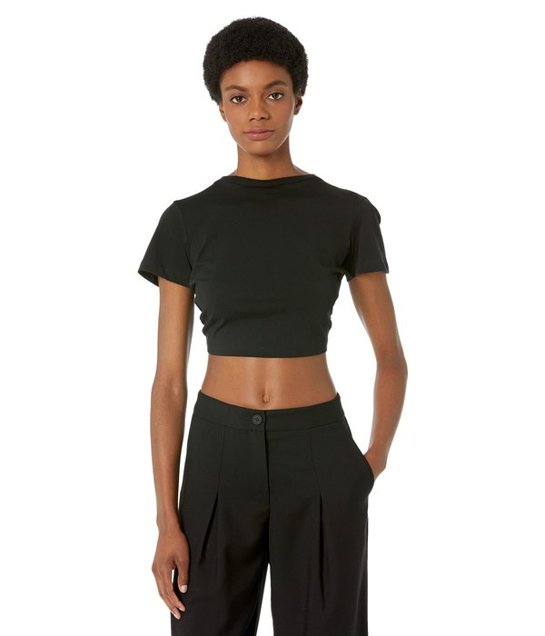 オールセインツ レディース シャツ トップス Ada Tee Blackの通販は 5,508円