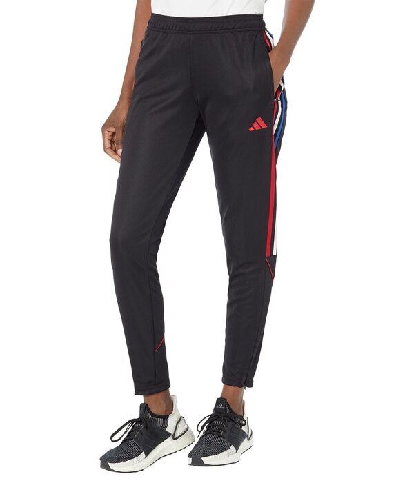 アディダス レディース カジュアルパンツ ボトムス Tiro Pants Black/Team Power Red 2の通販は 11,385円