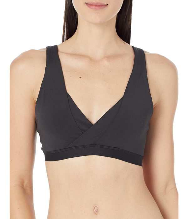 アディダス レディース ブラジャー アンダーウェア Yoga Essentials Studio Light Support Nursing Bra Black