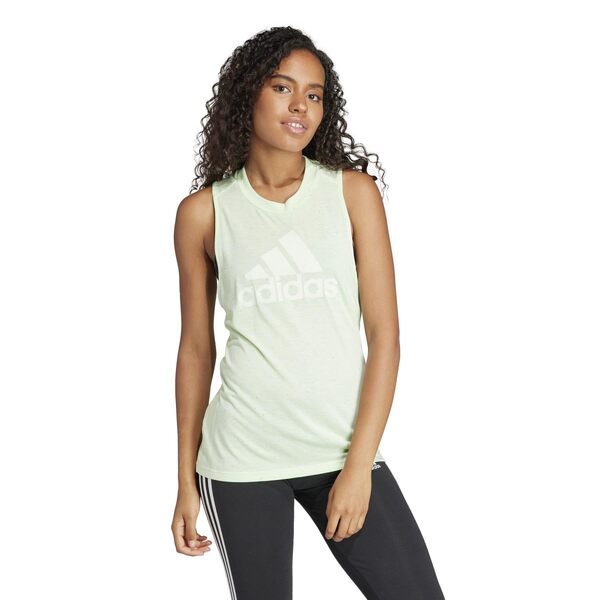 アディダス レディース シャツ トップス Future Icons Winners 3.0 Tank Top Semi Green Spark Melangeの通販は 8,480円