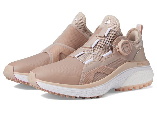 アディダス レディース スニーカー シューズ Solarmotion Boa Golf Shoes Wonder Taupe/Footwear White/Wonder Quartz