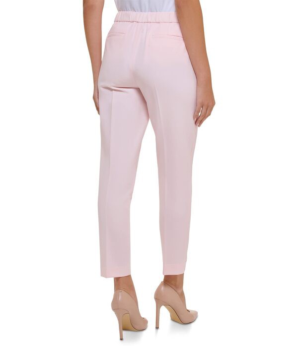 トミー ヒルフィガー レディース カジュアルパンツ ボトムス Sloane Elastic Waistback Ankle Trousers Ballerina Pink 1