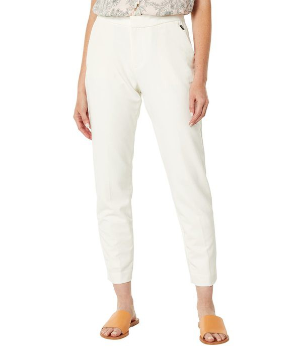 トミー ヒルフィガー レディース カジュアルパンツ ボトムス Sloane Elastic Waistback Ankle Trousers Ivory