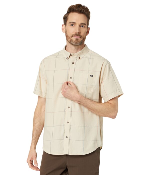 ビラボン メンズ シャツ トップス All Day Plaid Short Sleeve Woven Sandの通販は