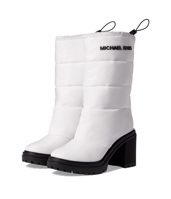 マイケルコース レディース ブーツ・レインブーツ シューズ Holt Quilted Boot Optic White