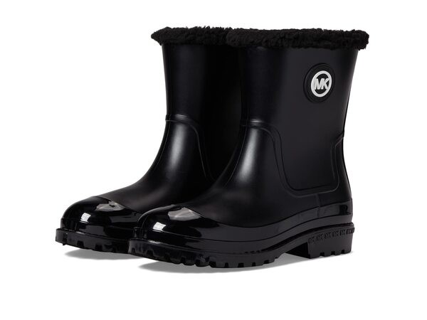 マイケルコース レディース ブーツ・レインブーツ シューズ Montaigne Pull-On Rain Boot Black/Optic White