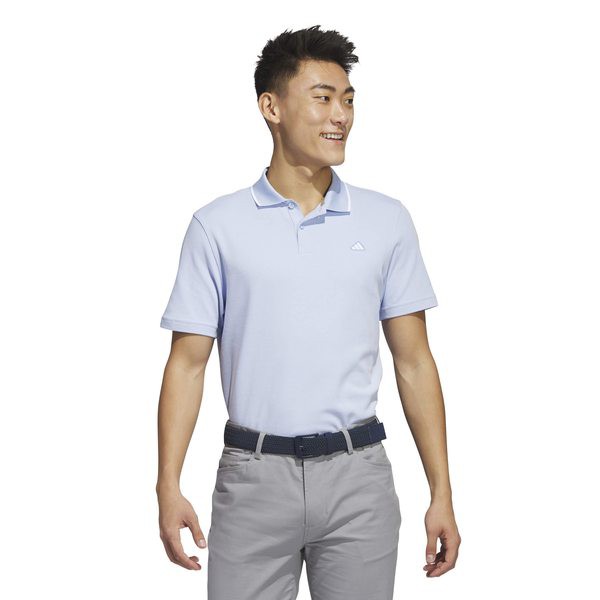 アディダス メンズ シャツ トップス Go-To Pique Polo Blue Dawnの通販