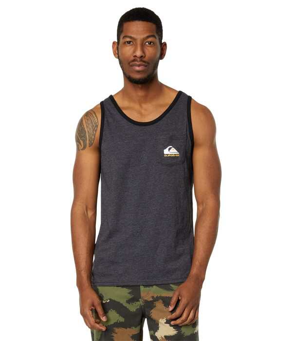 クイックシルバー メンズ シャツ トップス Omni Pocket Tank Charcoal