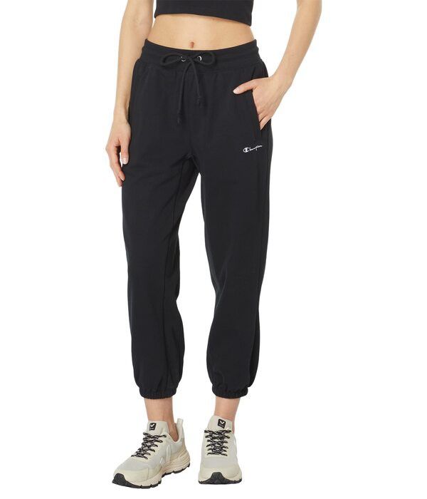 チャンピオン レディース カジュアルパンツ ボトムス Reverse Weave French Terry Joggers Black