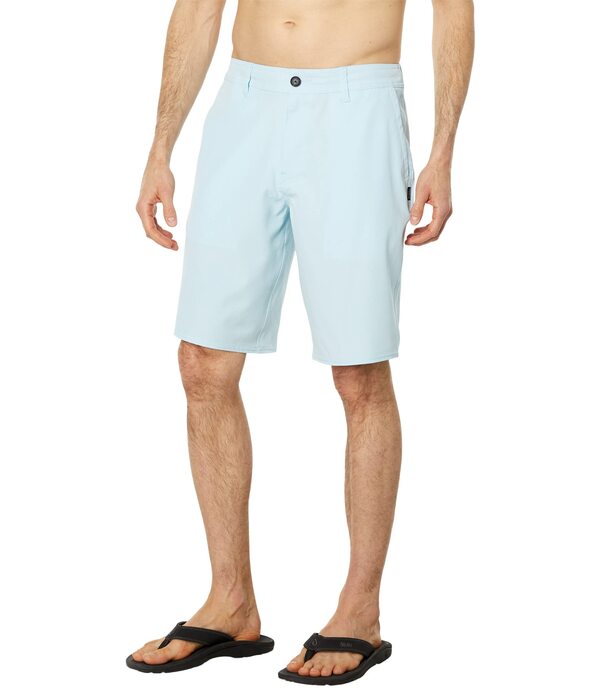 オニール メンズ ハーフパンツ・ショーツ ボトムス Reserve Heather 21" Hybrid Shorts Sky Blueの通販は