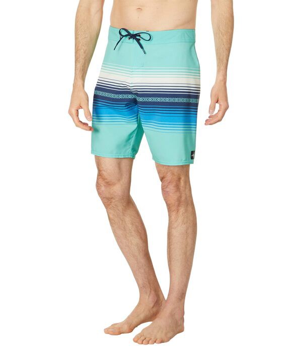 オニール メンズ ハーフパンツ・ショーツ 水着 Hyperfreak Heat Stripe Line 19" Boardshorts Aqua Washの通販は