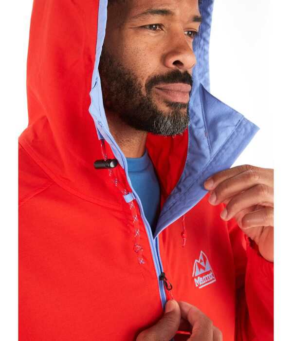 マーモット メンズ コート アウター '96 Active Anorak Victory Redの