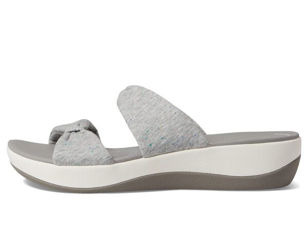 クラークス レディース サンダル シューズ Arla Coast Grey Textile