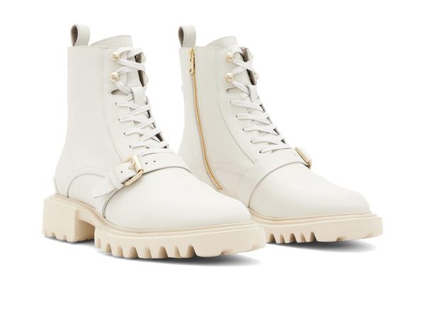 オールセインツ レディース ブーツ・レインブーツ シューズ Tori Boot Stone White