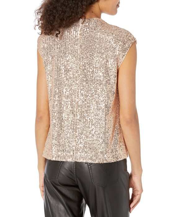 カルバンクライン レディース シャツ トップス Sequin Sleeveless Top Champagne Goldの通販は カルバンクライン レディース シャツ トップス Sequin Sleeveless Top Champagne Goldの通販は