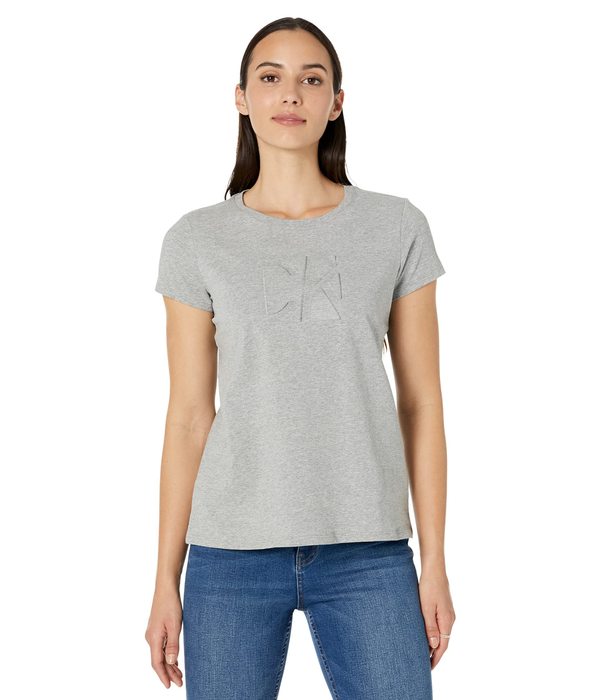 カルバンクライン レディース シャツ トップス Embossed CK Logo Heather Graniteの通販は 8,626円