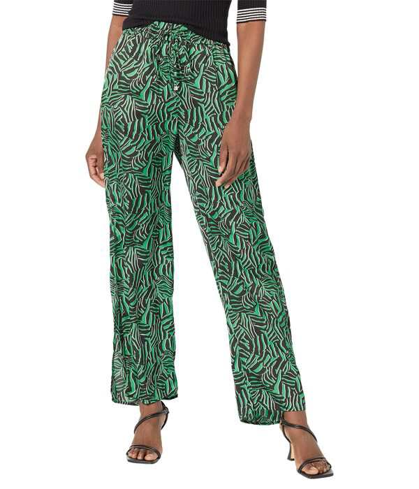 マイケルコース レディース カジュアルパンツ ボトムス Zebra High Slit Pants Spring Green