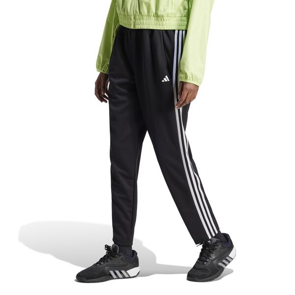 アディダス レディース カジュアルパンツ ボトムス Aeroready Training Essentials 3-Stripes Pants Black/White