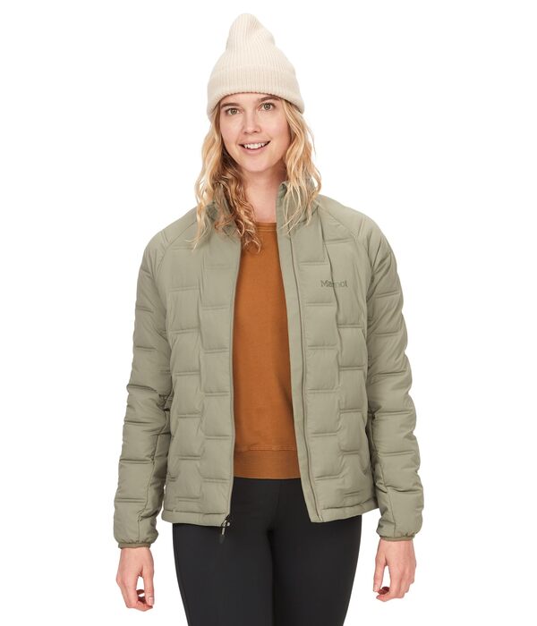 マーモット レディース コート アウター WarmCube Active Novus Jacket Vetiverの通販は