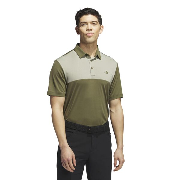 アディダス メンズ シャツ トップス Core Color-Block Polo Shirt Olive Strataの通販は 16,980円