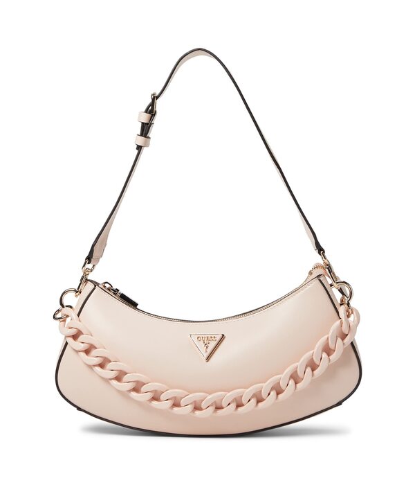 ゲス レディース ハンドバッグ バッグ Corina Top Zip Shoulder Bag Pale Roseの通販は