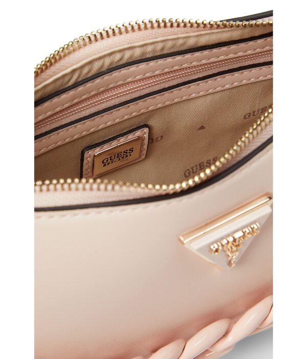 ゲス レディース ハンドバッグ バッグ Corina Top Zip Shoulder Bag Pale Roseの通販は