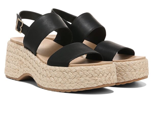 (取寄) ドクターショール レディース デラニー Dr. Scholl's women Delaney Black Fabric ドクター・ショール レディース ヒール シューズ Delaney Black Fabric