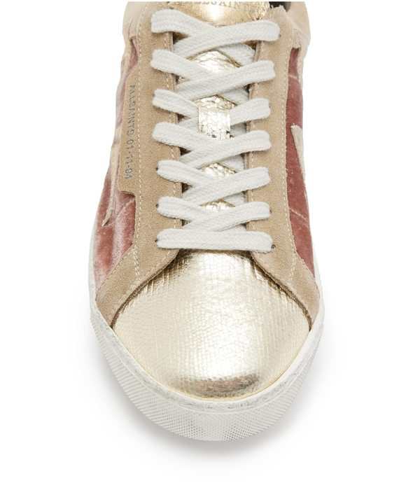 オールセインツ レディース スニーカー シューズ Sheer Bolt Sneakers Pink ミドルカットスニーカー