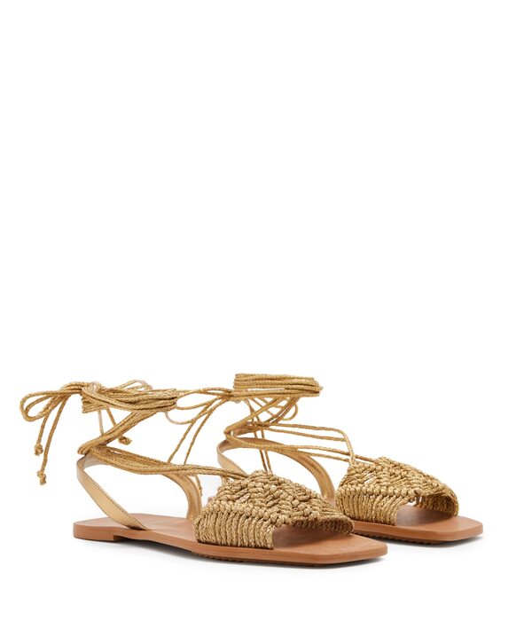 オールセインツ レディース サンダル シューズ Donna Sandals Gold