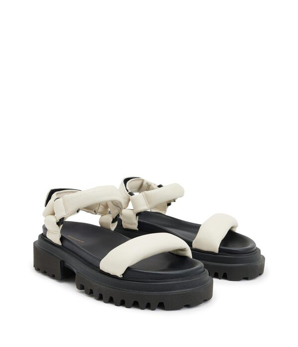 オールセインツ レディース ヒール シューズ Helium Sandals Chalk White