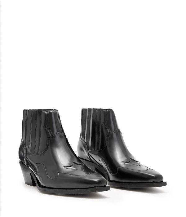 オールセインツ レディース ブーツ・レインブーツ シューズ Jonty Boots Black