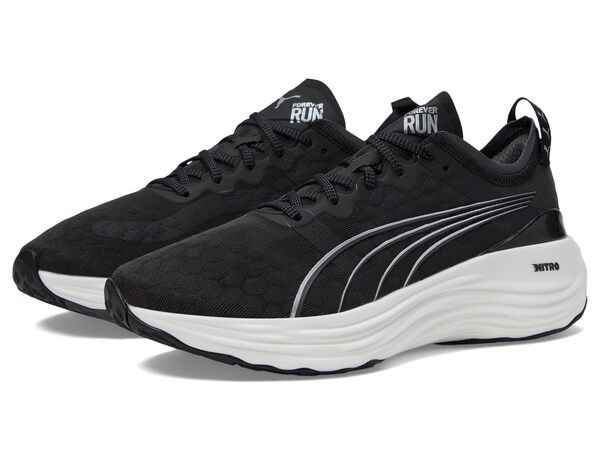 プーマ レディース スニーカー シューズ Foreverrun Nitro Puma Black/Puma White