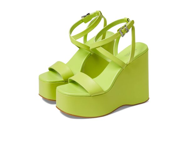 マイケルコース レディース ヒール シューズ Paola Wedge Bright Limeadeの通販は 23,616円