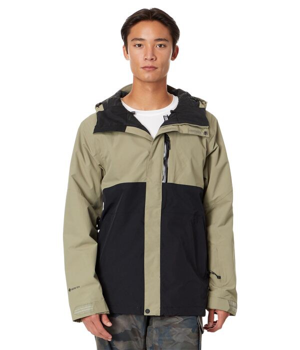 ボルコム メンズ コート アウター L Insulated GORE-TEXR Jacket Light Military