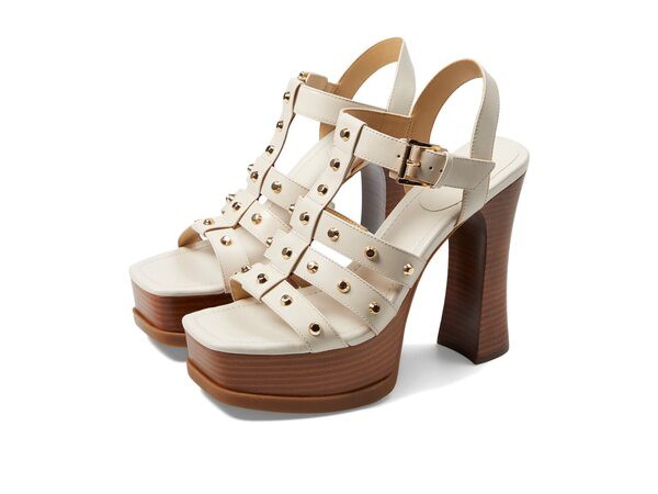 マイケルコース レディース ヒール シューズ Jagger Platform Sandal Light Cream