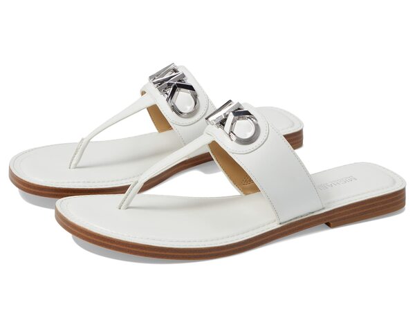 マイケルコース レディース サンダル シューズ Parker Thong Optic Whiteの通販は 36,800円