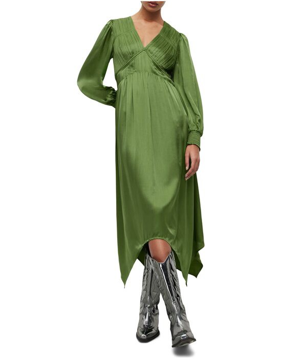 オールセインツ レディース ワンピース トップス Estelle Dress Cactus Green