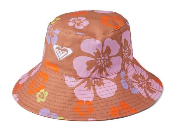 ロキシー レディース 帽子 アクセサリー Kate Bosworth Bucket Hat Sunburn Positivity Paradise