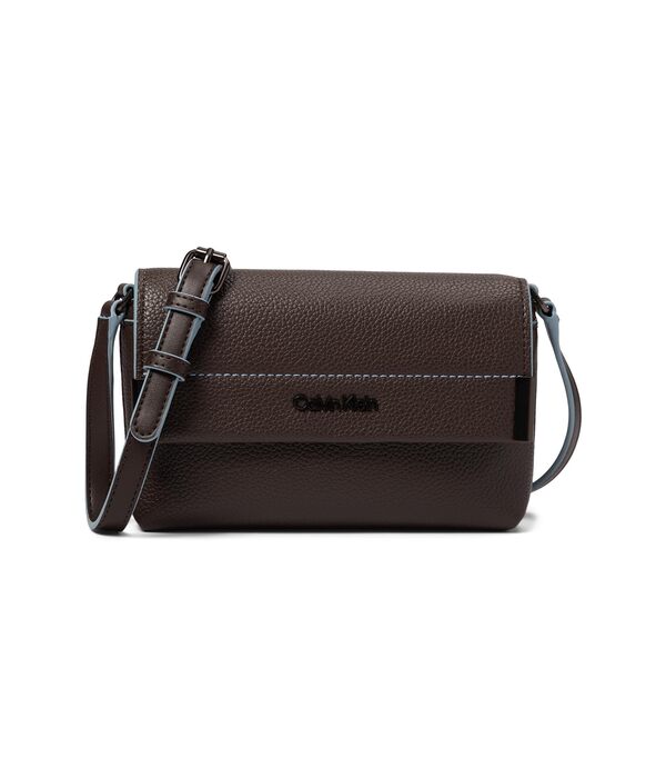 カルバンクライン レディース ハンドバッグ バッグ Key Item Crossbody Java/Celestial Blueの通販は