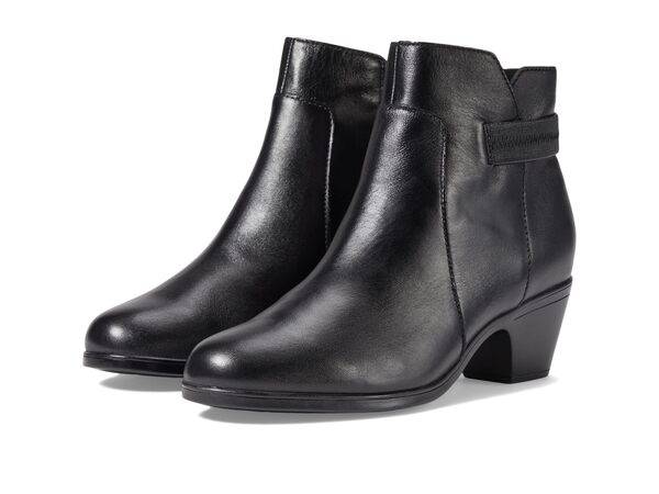 クラークス レディース ブーツ・レインブーツ シューズ Emily 2 Holly Black Leatherの通販は 35,800円