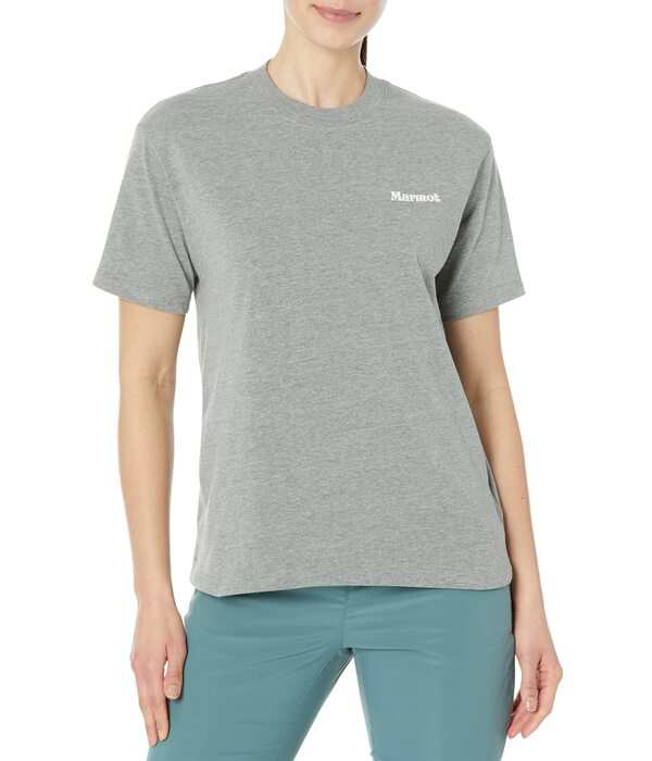 マーモット レディース シャツ トップス Sunshine Tee Short Sleeve Charcoal Heatherの通販はシャツ