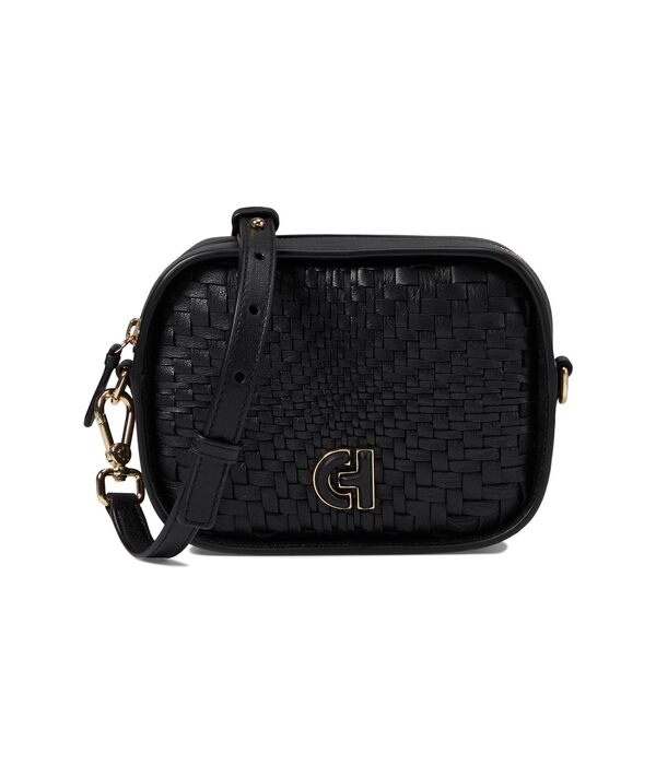 コールハーン レディース ハンドバッグ バッグ Genevieve Weave Essential Camera Bag Black Wovenの通販は