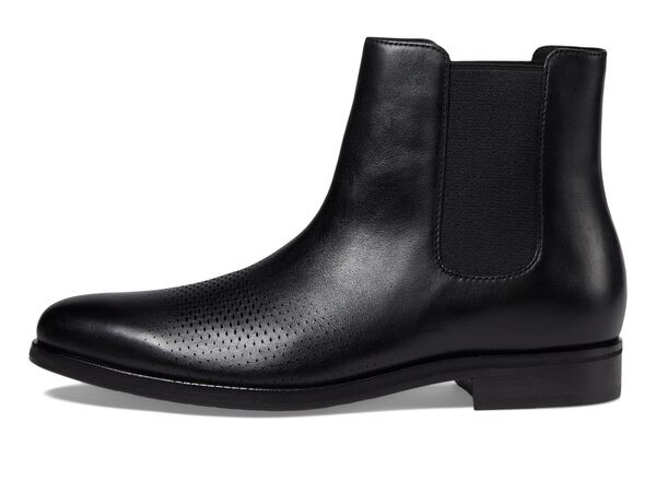 コールハーン メンズ ブーツ・レインブーツ シューズ Washington Grand Laser Chelsea Boot Black/Black