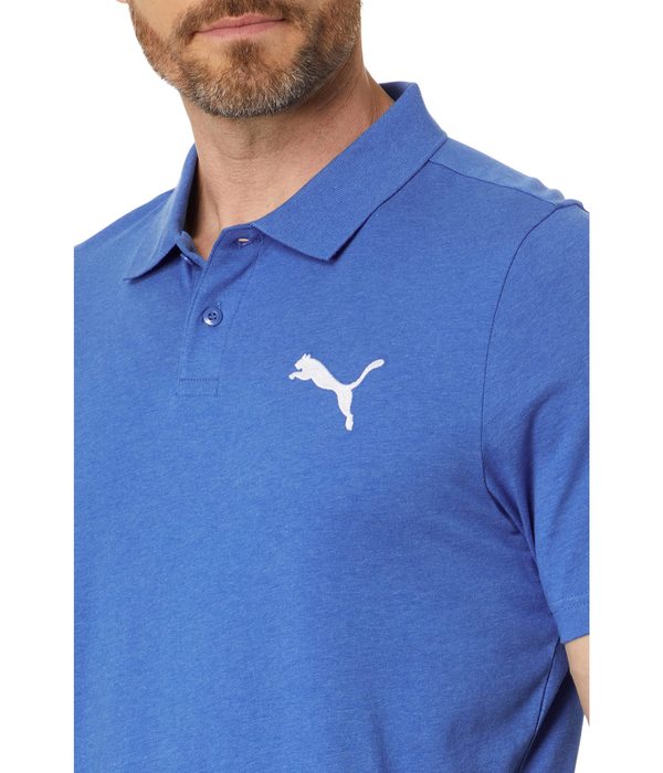プーマ メンズ シャツ トップス Essentials Heathered Polo Royal Sapphire Heatherの通販は