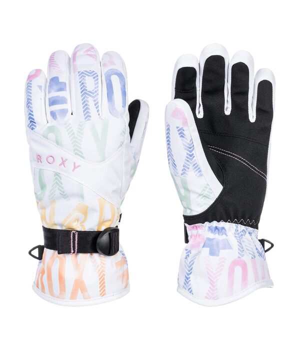 ロキシー レディース 手袋 アクセサリー Jetty Snow Gloves Bright White Sapin