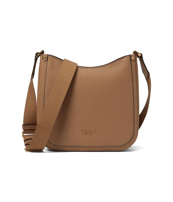 ケイトスペード レディース ショルダーバッグ バッグ Roulette Pebbled Leather Medium Messenger Bungalowの通販は 49,800円