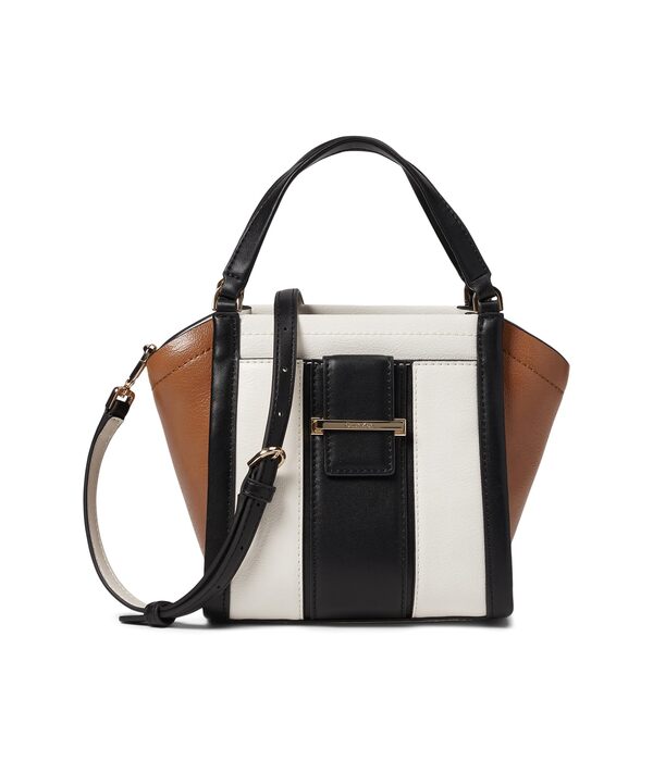 カルバンクライン レディース ハンドバッグ バッグ Atlas Tailored Mini Bag White/Black/Caramelの通販は 32,800円