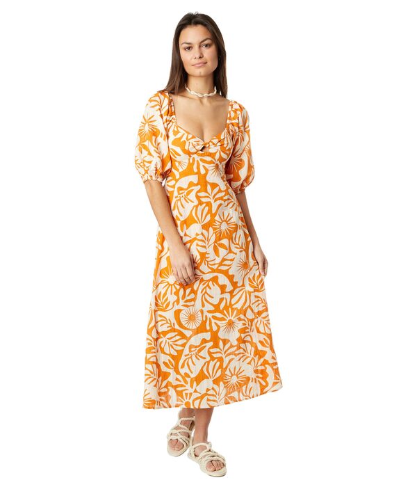 ビラボン レディース ワンピース トップス Paradise Cove 2 Midi Dress Dried Mangoの通販は