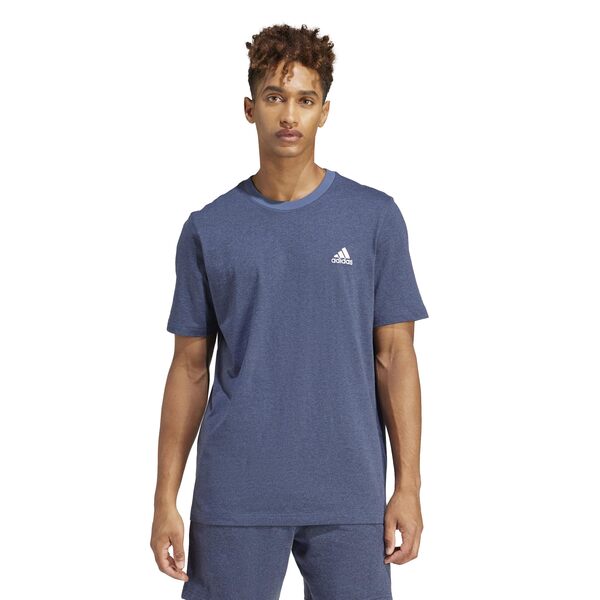 アディダス メンズ シャツ トップス Seasonal Essential Melange Tee Ink Melange
