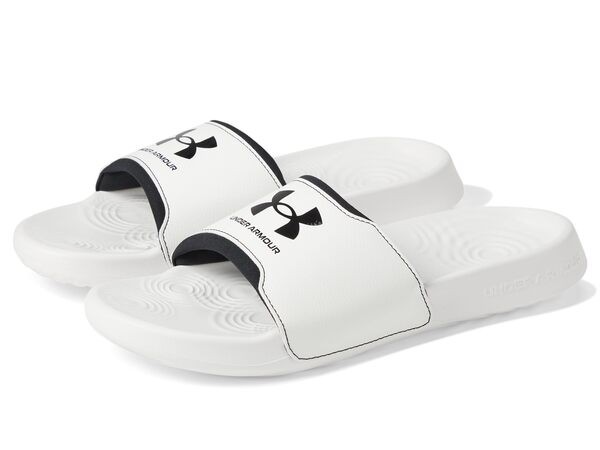 アンダーアーマー メンズ サンダル シューズ Ignite Select White/White/Black